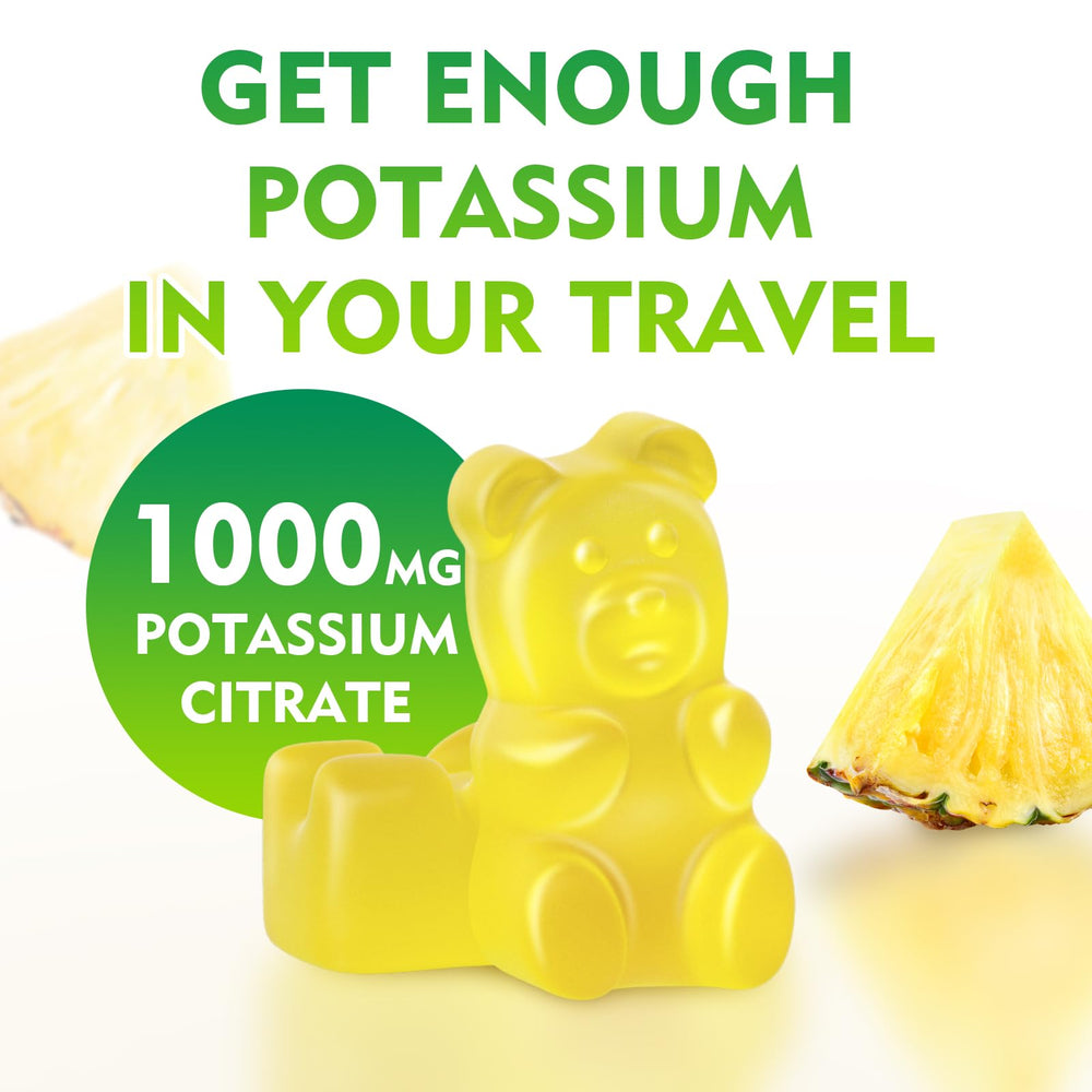 MEENCCD potassium citrate gummies vegan and non-GMO for clean daily supplementation