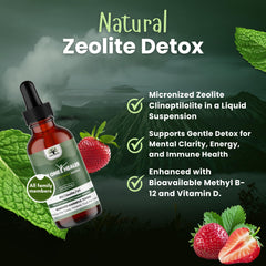 Family-friendly The One Healer Zeolite Detox suitable for kids and adults.