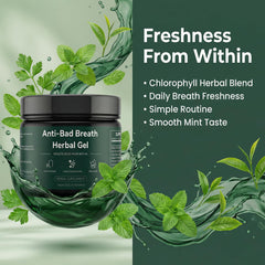 Megacephalus gel with mint flavor indicates pleasant taste and easy swallowing.