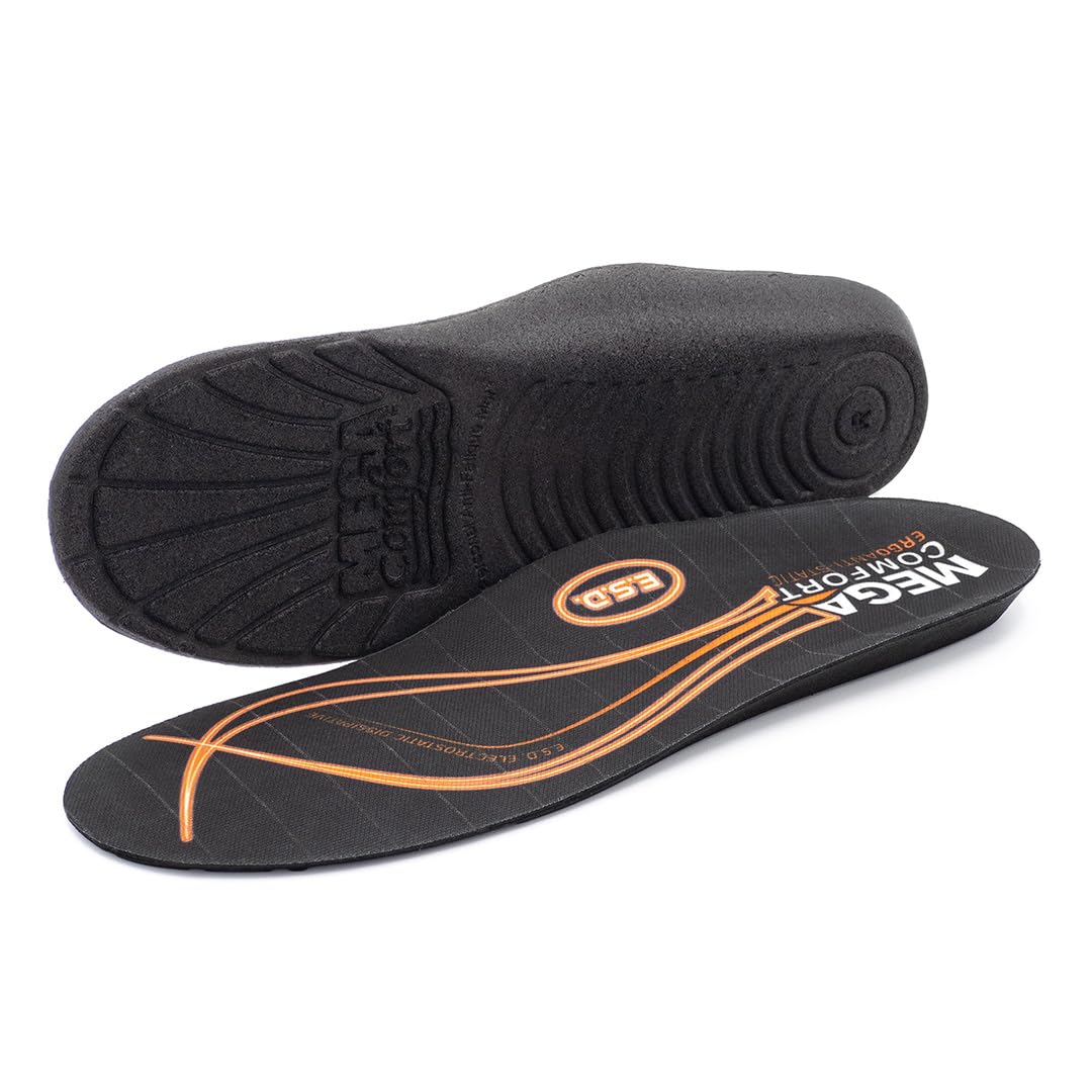 MEGAComfort anti-static tall insole supports all-day comfort in sensitive environments