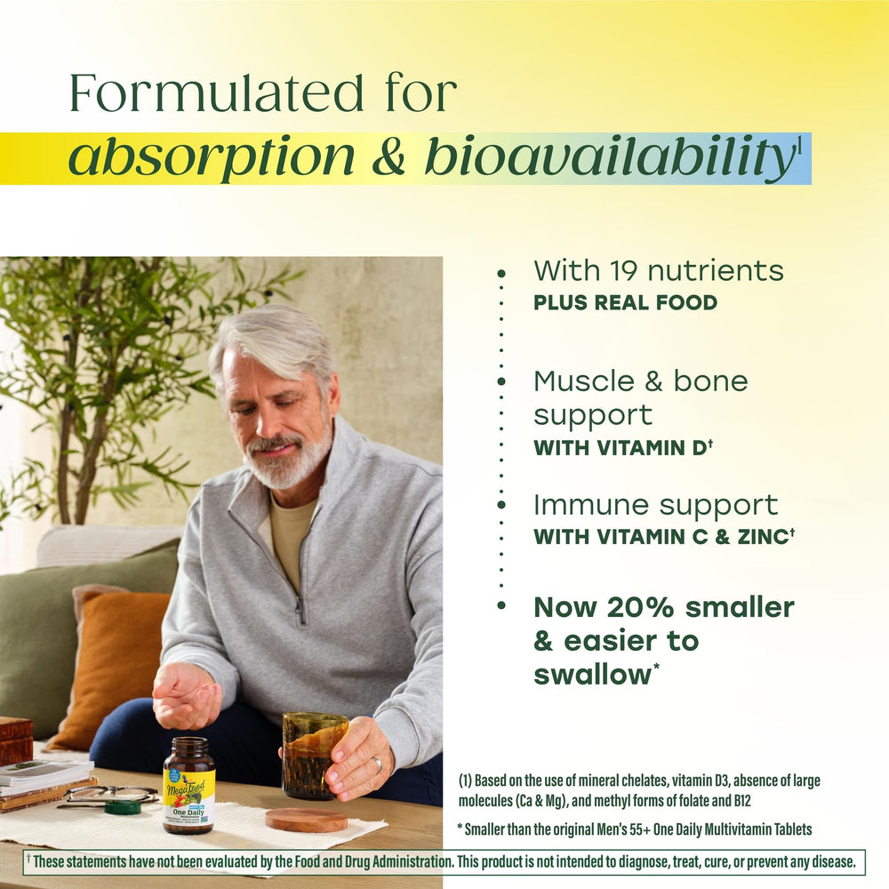 MegaFood fermented minerals graphic; suggests improved mineral delivery.