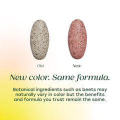 MegaFood broccoli ingredient shows natural sources in a methylated B complex.
