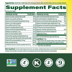 Close-up of MegaFood One Daily Iron Free tablets for convenient daily supplementation.