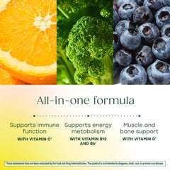 MegaFood One Daily Men's Multivitamin label showing vitamins and minerals