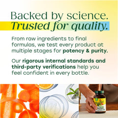 MegaFood open bottle with softgels ready for use