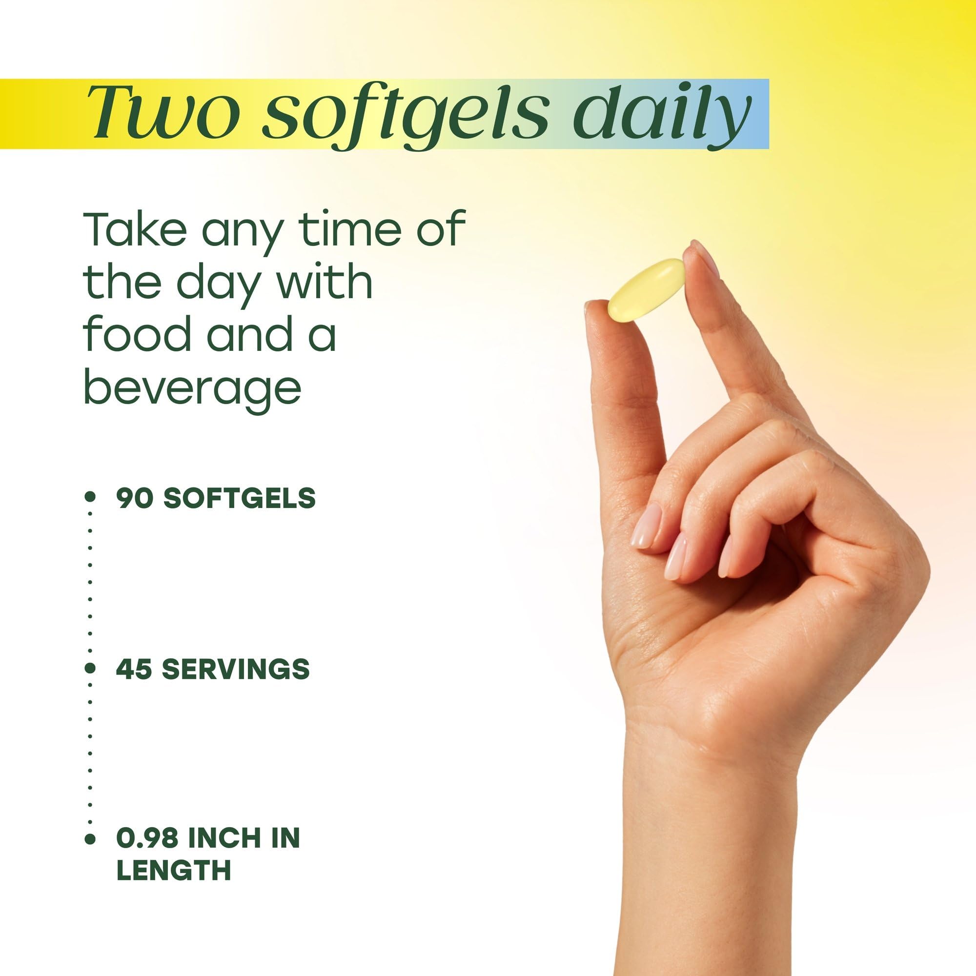 MegaFood purified fish oil ingredients label emphasizes contaminant removal