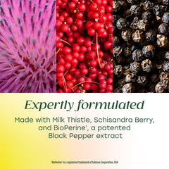 MegaFood turmeric curcumin black pepper image indicating enhanced absorption
