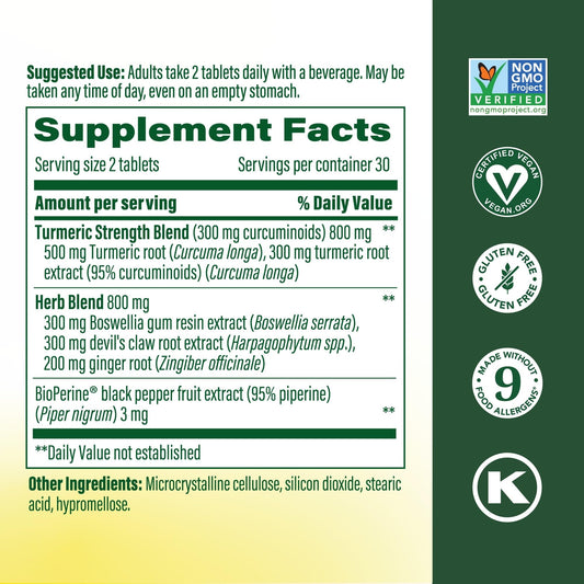 MegaFood Turmeric Curcumin capsules ready for vegan, non-GMO daily use.