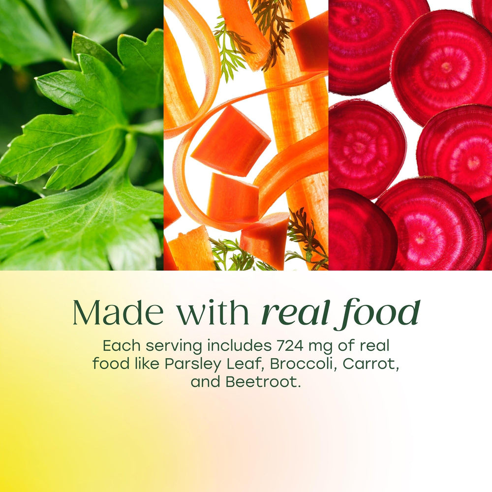 Real food ingredients in MegaFood Vitamin D3 1000 IU