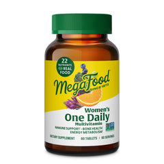 MegaFood Women’s Multivitamin bottle with real-food blend for daily nourishment