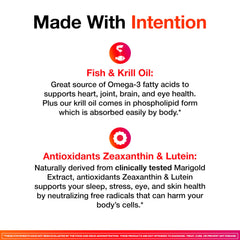 Bottle being poured into the hand with MegaRed Total Body + Refresh for a simple daily routine.