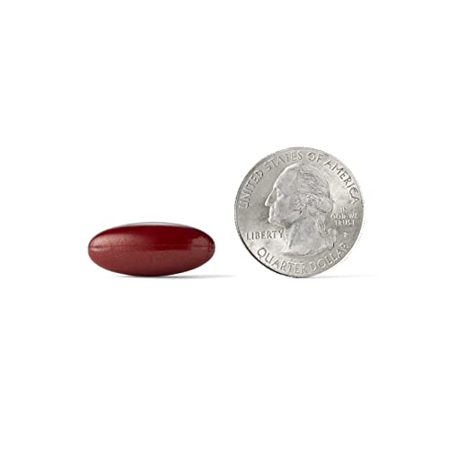 Closeup of the MegaRed Total Body + Refresh label with potential restful sleep and skin benefits.