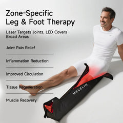 MEGELIN MoveLux 850nm wavelength supports deeper reach for leg soothing.