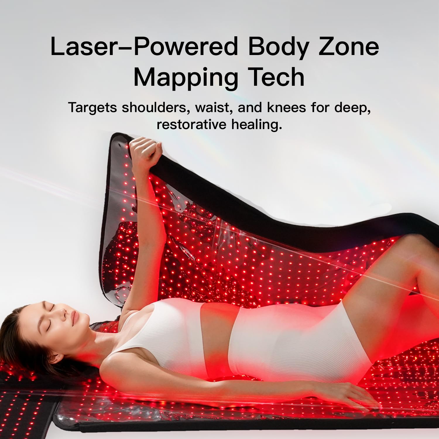 Megelin Upgrade LED Bag upper body coverage ensures full-session comfort.