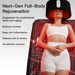 Megelin Upgrade LED Bag use on sofa demonstrates easy at-home routine.