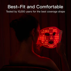 MEGELIN Upgrade LED mask packaging shows compact, gift-ready box.