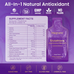 Vegan, gluten-free and soy-free MEGNETA formula appeals to conscious shoppers.