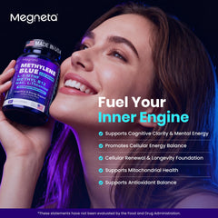 MEGNETA USA-made clean-label packaging signals high purity and standards.