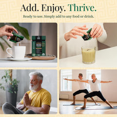 Mehdi Reishi organic label seal confirms vegan non-GMO quality.