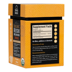 Mehdi Reishi spore powder with scoop for convenient daily measurement