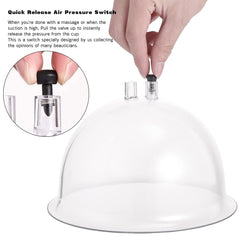 Meifuly 7-28 inch diameter cup with large surface contact for versatile treatments.