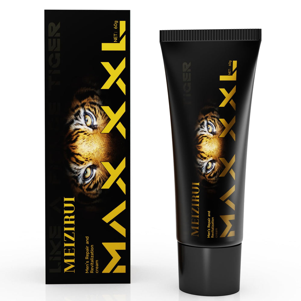 MEIZIRUI MAX gel bottle packaging for daily muscle care