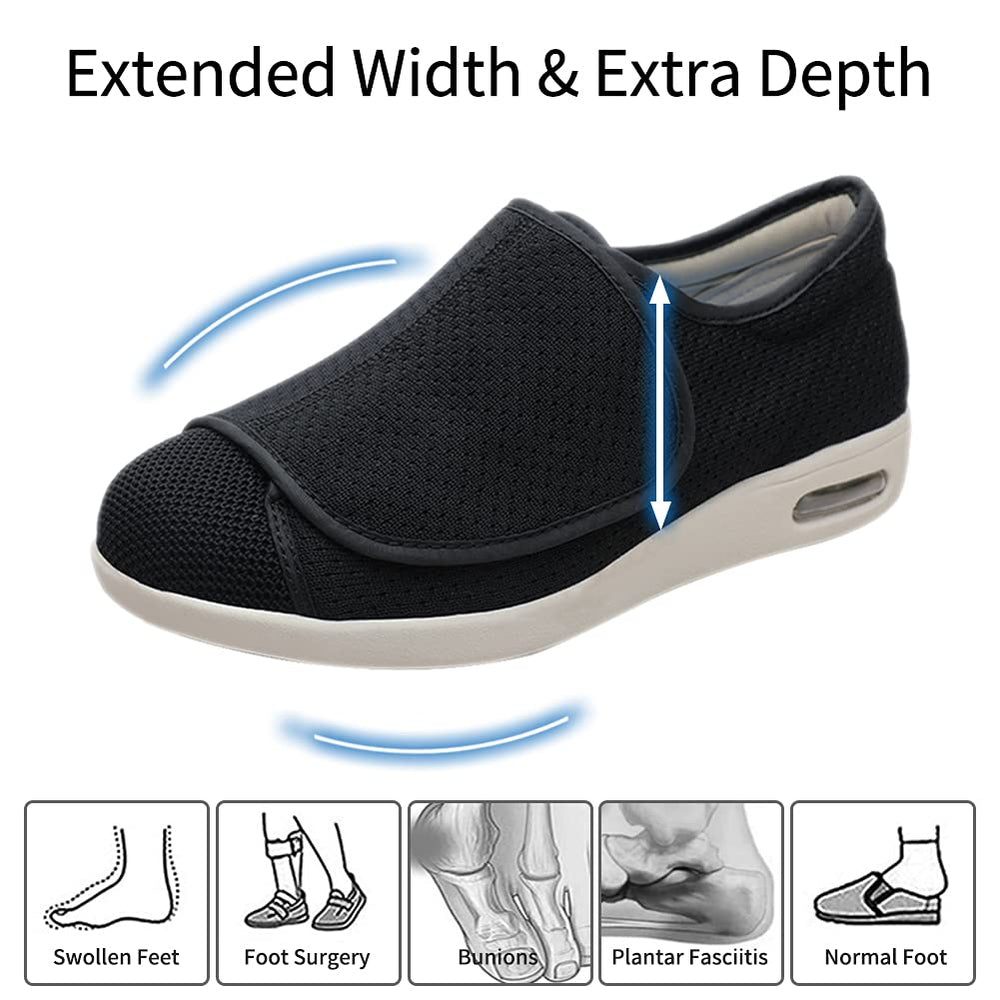 MEJORMEN removable insoles with arch support provide customizable cushioning.