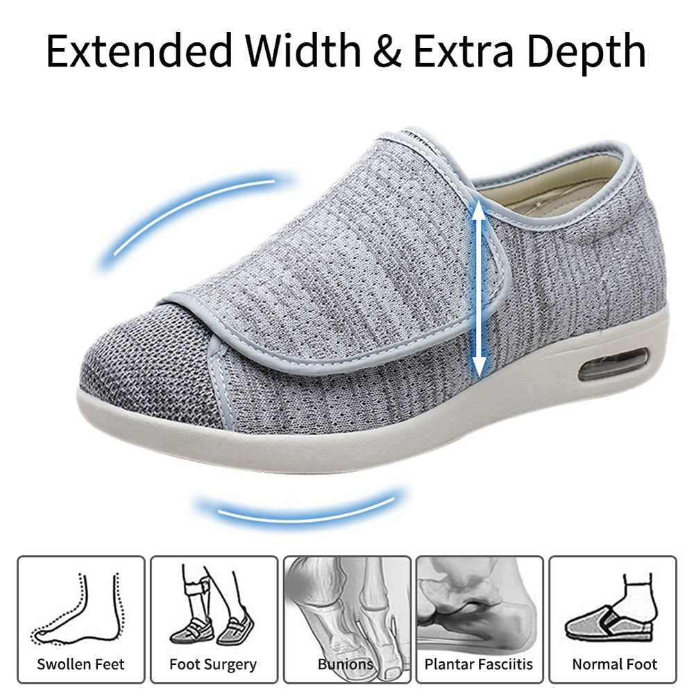 MEJORMEN diabetic shoes with removable insoles for customized cushioning