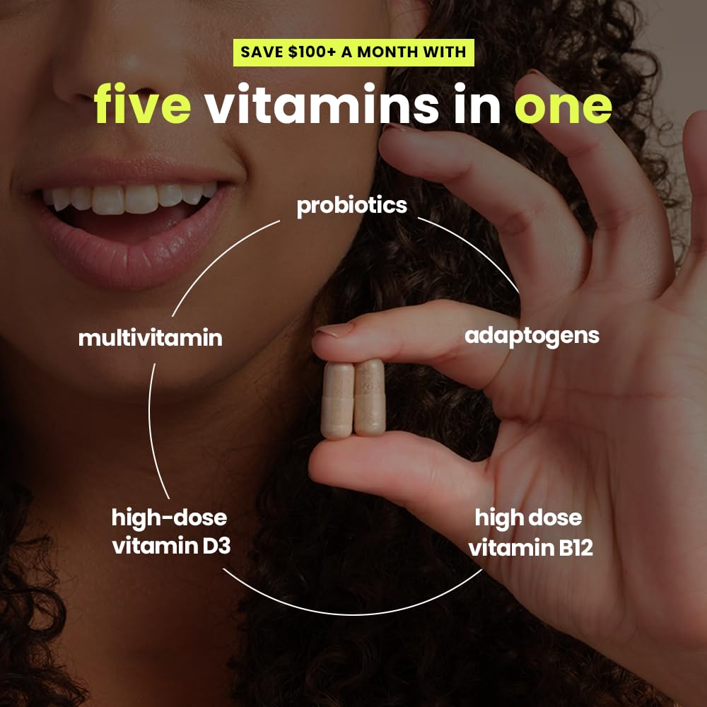 Mela Daily Essentials adaptogens cinnamon and lion’s mane visual, suggesting stress management and cognitive support.