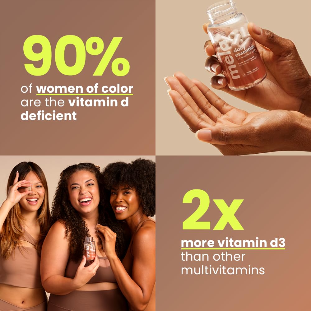 Mela Daily Essentials capsules closeup, vegan capsules for energy and digestion.
