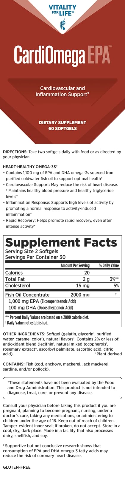 Melaleuca CardiOmega EPA capsules closeup highlighting omega-3 benefits for daily wellness.
