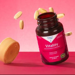 Melaleuca Vitality Prenatal Multivitamin packaging outer box signals trust.