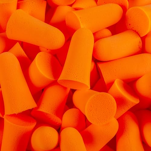 Tapered earplug design facilitates easy insertion for small ear canals.