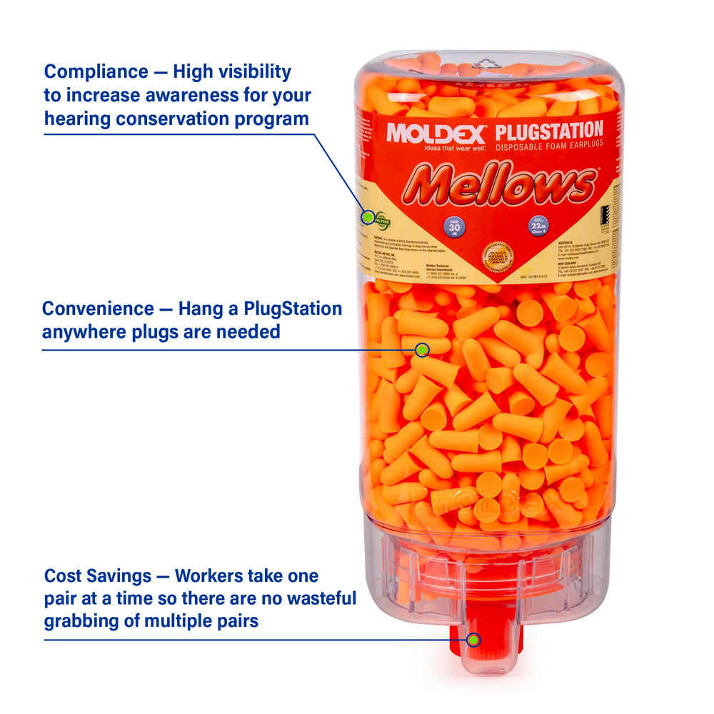 Independently tested NRR 30 dB packaging label.