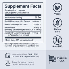 Melody Heart Tune US-manufactured-lab-tested label indicating quality control.
