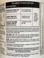 Member's Mark Fiber Capsules close-up highlighting daily-use capsules.