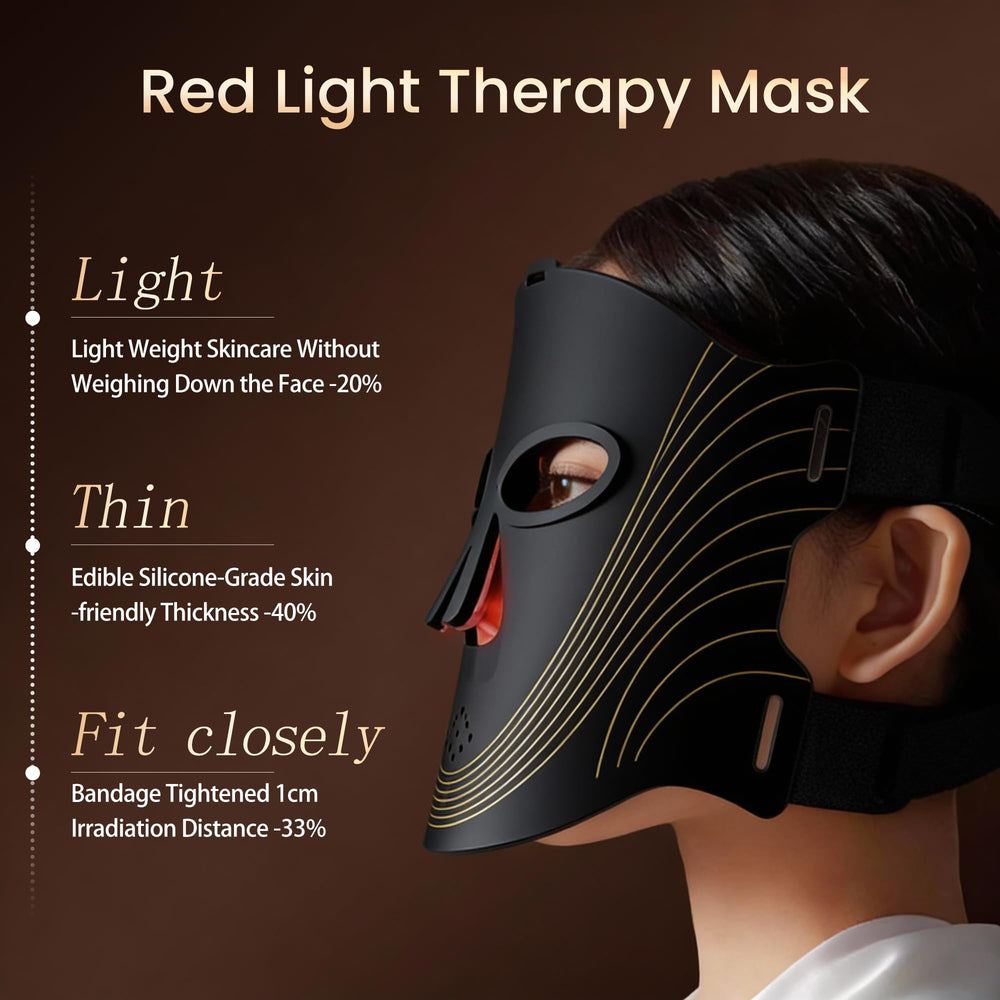 MEMTIM silicone ergonomic mask highlights skin-friendly, comfortable sessions
