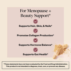 MENOLABS MenoGlow bottle back label outlines key ingredients.