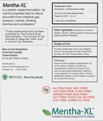 Mentha-XL blister packaging preserves potency for consistent daily use.