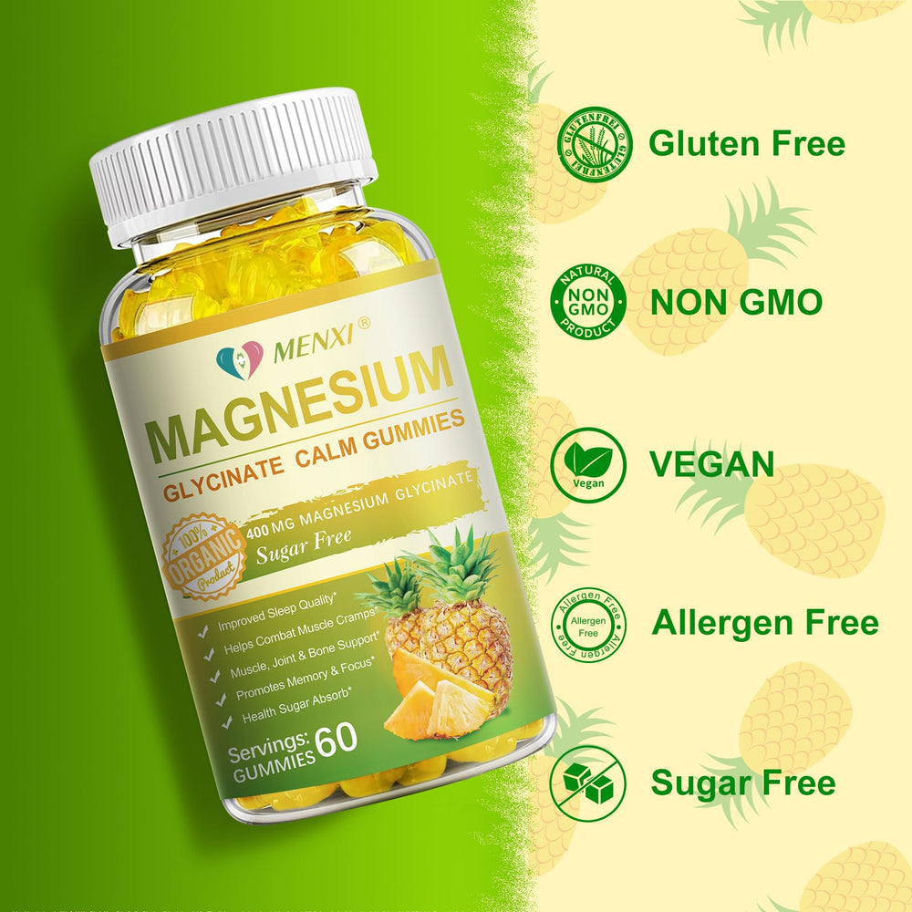 MENXI ingredient panel with calcium, D3, B6 and CoQ10 for absorption synergy