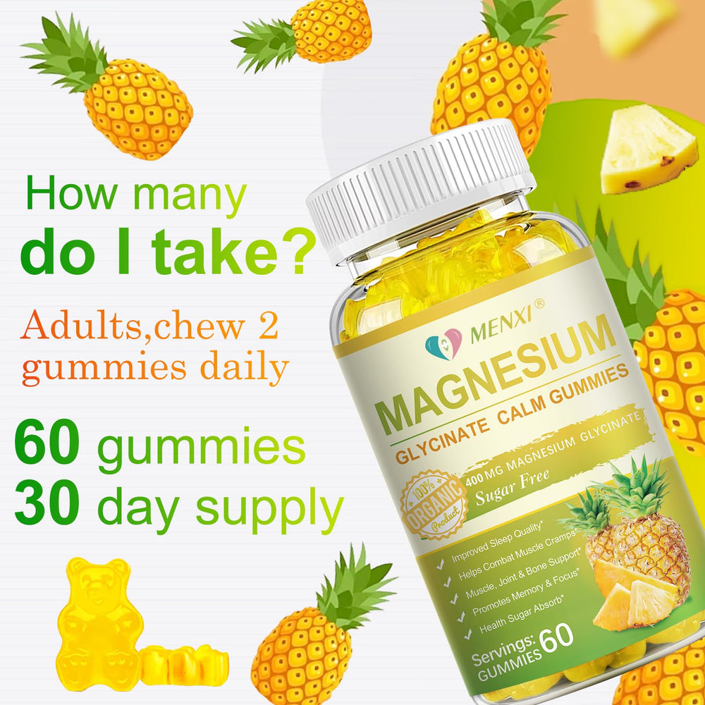MENXI gummies with vitamin D3 and B6 suggest better calcium absorption and mood support