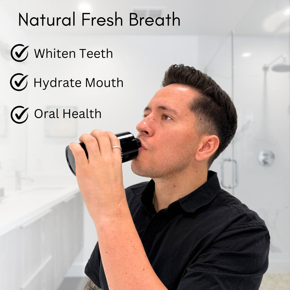 Merakk blend of grapeseed oil and peppermint highlights natural ingredients for daily care.