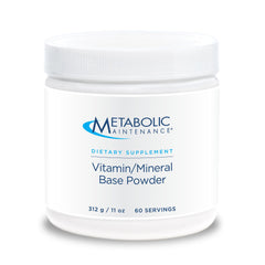 Metabolic Maintenance base powder bottle ready for daily nutrition routine.