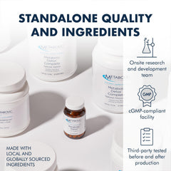 Metabolic Maintenance BioMaintenance prebiotic jar emphasizes convenient daily use.