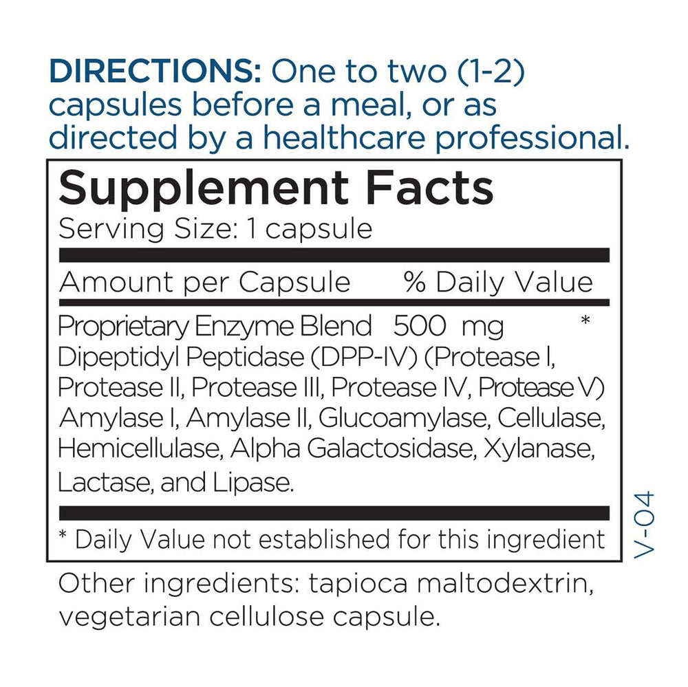 Metabolic Maintenance GluDaZyme usage scene after meals supporting mild gluten and dairy sensitivities
