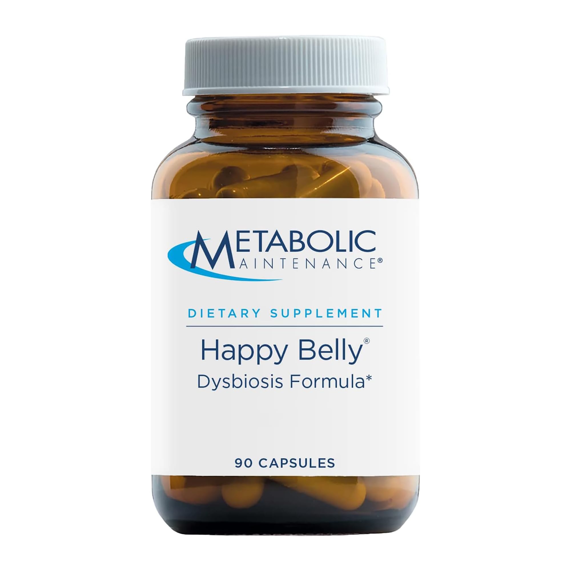 Metabolic Maintenance Happy Belly bottle for gut health on the go