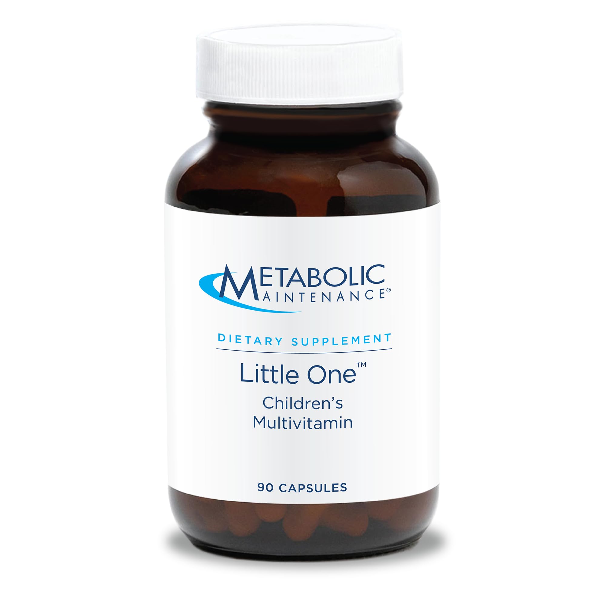 Metabolic Maintenance Little One bottle cap image highlighting a kid-friendly daily multivitamin.