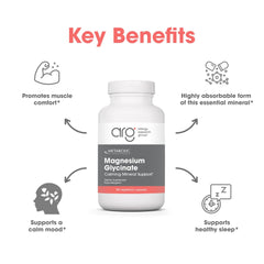 Metabolic Maintenance Magnesium Glycinate capsules on white background for easy daily use.