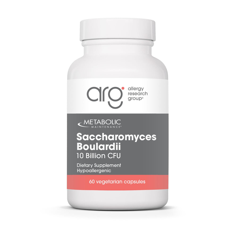 Metabolic Maintenance Saccharomyces boulardii capsule close-up for gut balance