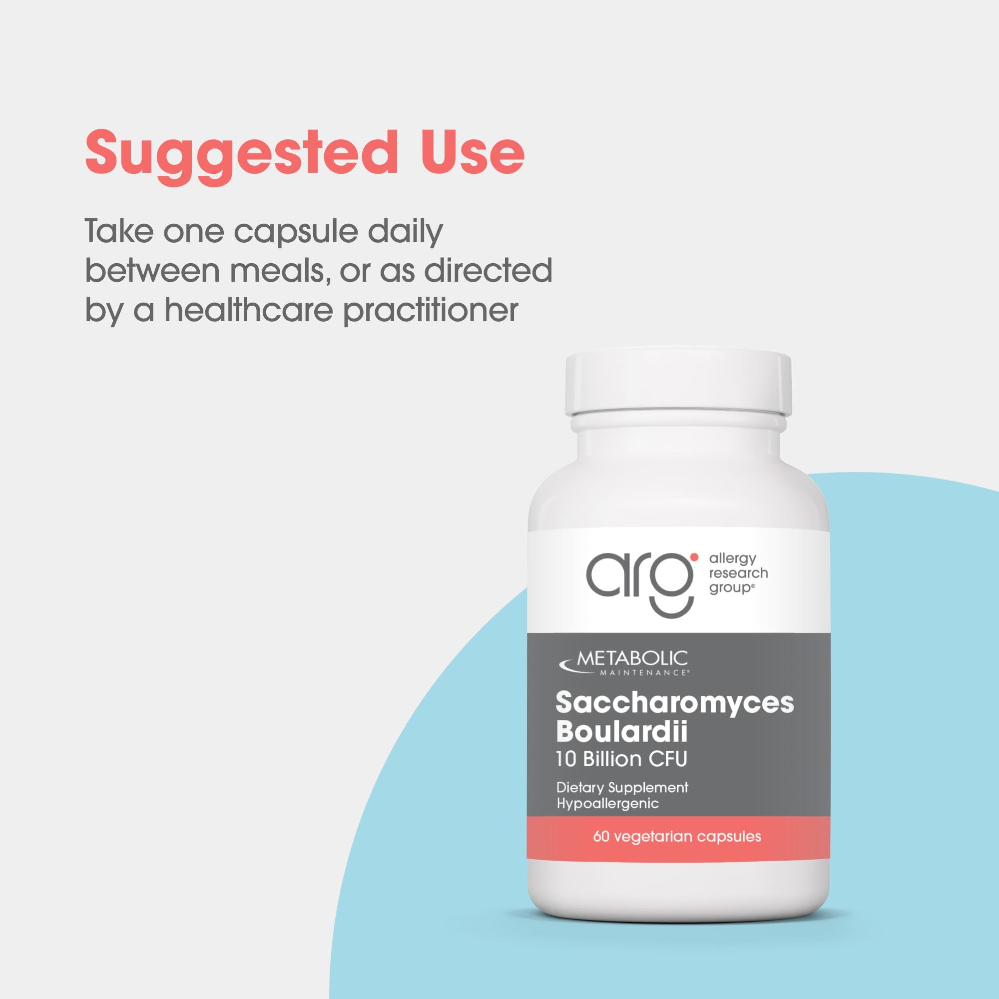 Metabolic Maintenance Saccharomyces boulardii travel packaging for on the go